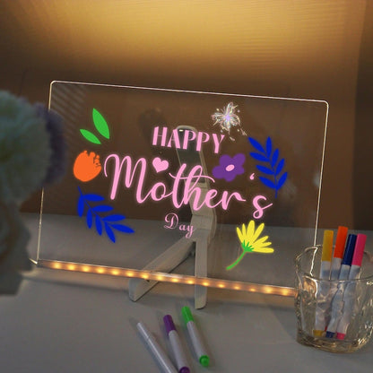 لوح رسم مضيء ملون بتقنية LED